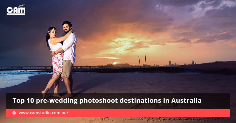 Top 10 pre-wedding photoshoot destinations in Australia